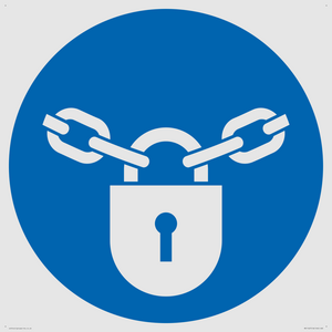 Mandatory: Keep locked